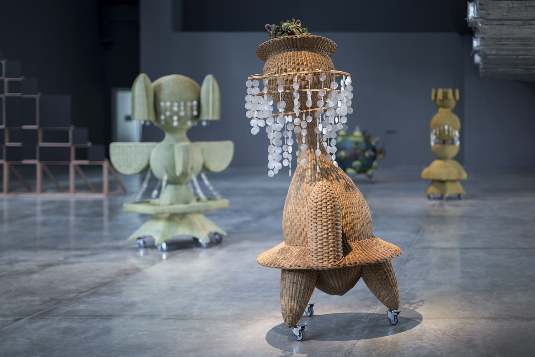 South Korean artist Haegue Yang’s exhibit